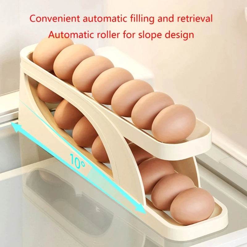 Automatic Slide Egg Storage Box Double - Thebrands