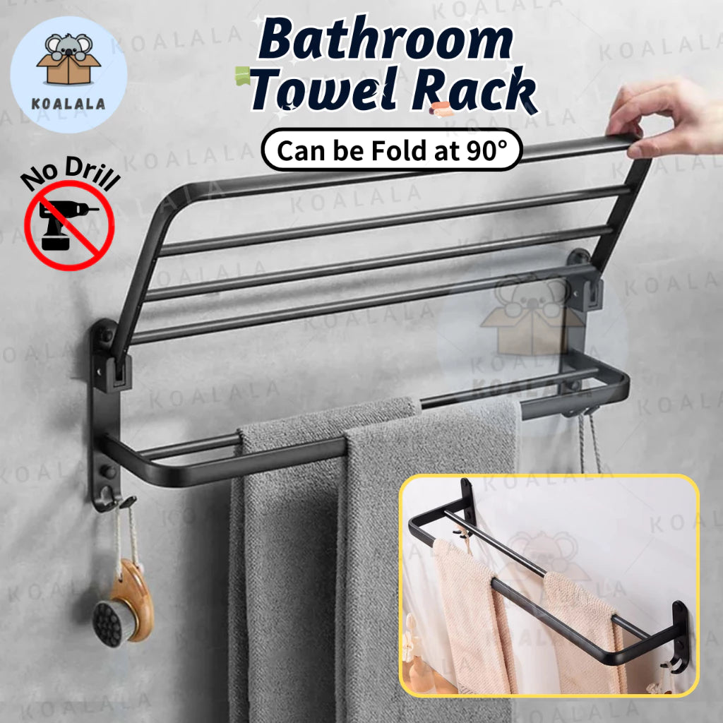 Bathroom Towel Rack Premium 60 cm (58CM x 20CM x 17CM)