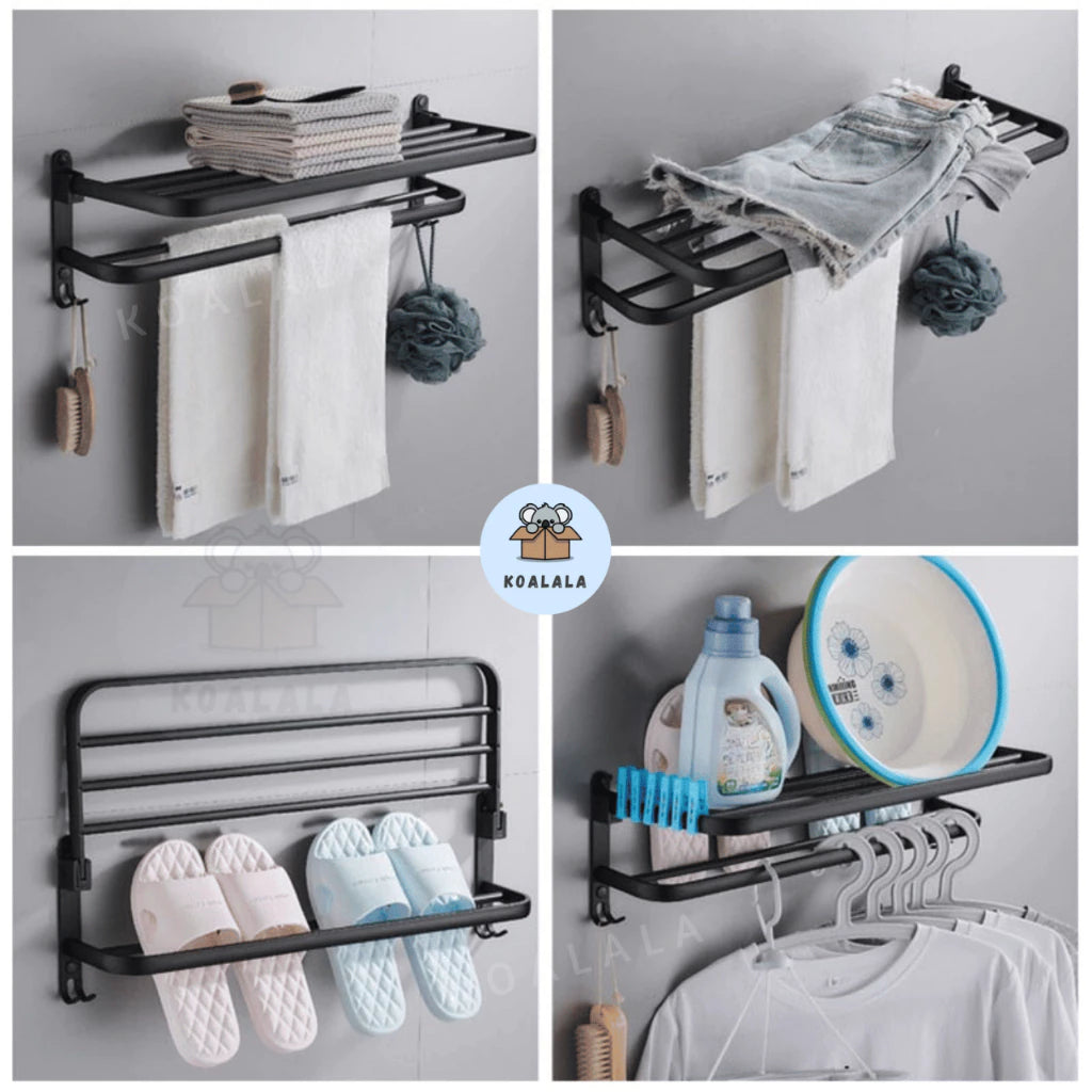 Bathroom Towel Rack Premium 60 cm (58CM x 20CM x 17CM)