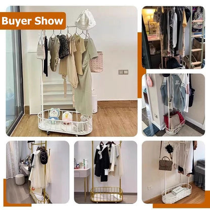 Cloth Rack Y120-60 - Gold