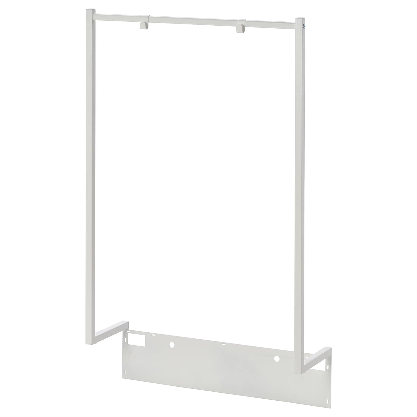 NORDLI Chest of 3 drawers, white, 80x192 cm