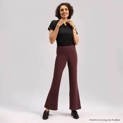 Ultimate Flare Pants - Lite -Regular (Bubull Burgundy)