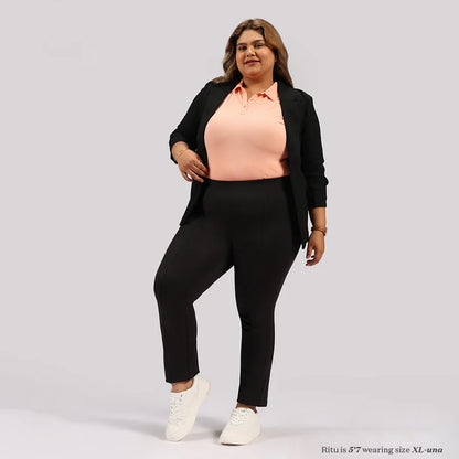 Ultimate Straight Pants (Bliss Black)