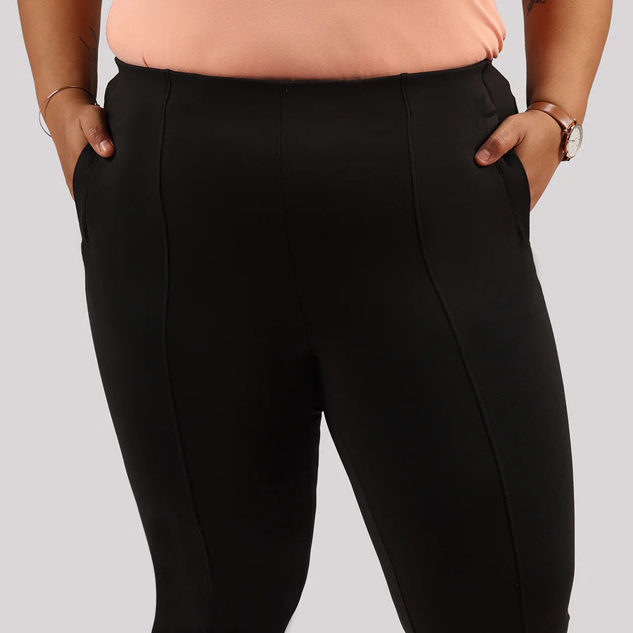 Ultimate Straight Pants (Bliss Black)