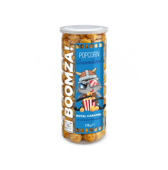 Popcorn in Tube 170gm Royal Caramel