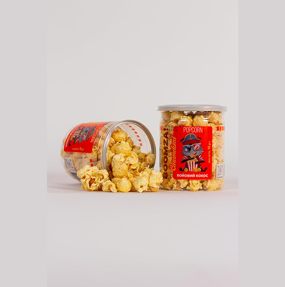 Popcorn in Tube 90gm Combat Coconut