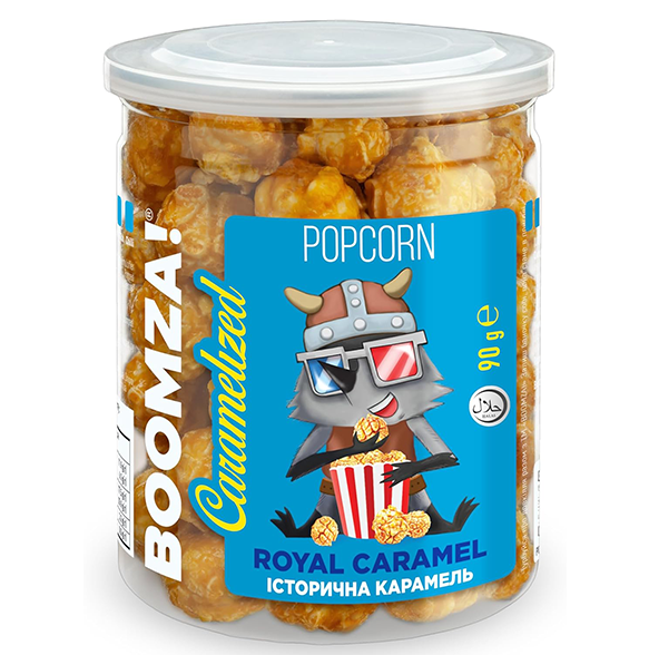 Popcorn in Tube 90gm Royal Caramel