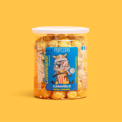 Caramelized Popcorn in Tube, Royal Caramel 90 g