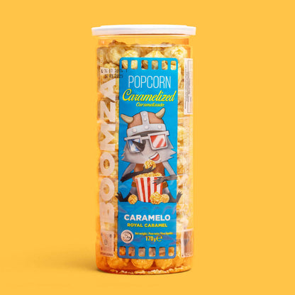 Caramelized Popcorn in Tube, Royal Caramel 170 g