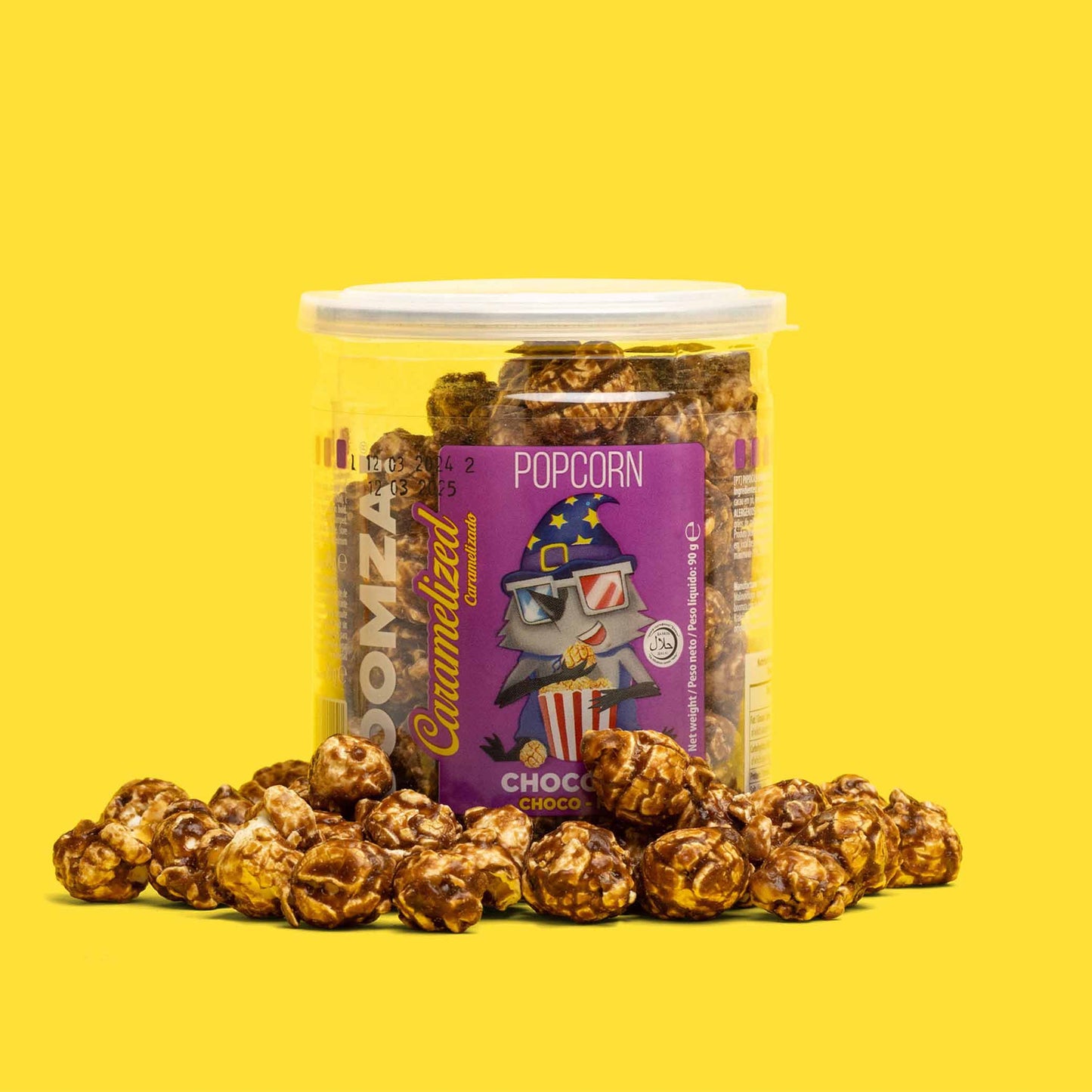 Caramelized Popcorn in Tube, Magic Choco 90 g