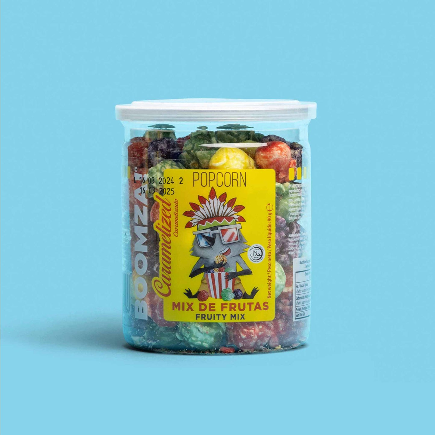 Caramelized Popcorn in Tube, Fantasy Mix 90 g