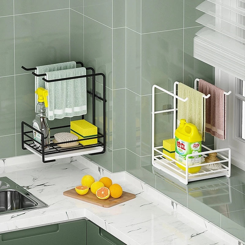 Sponge Holder Rack - White