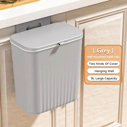 Hanging Trash Waste-bin Grey - Thebrands
