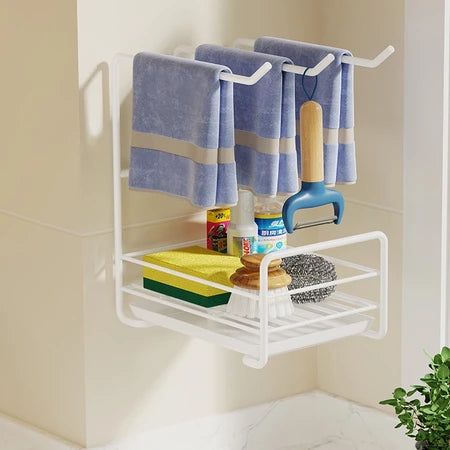 Sponge Holder Rack - White