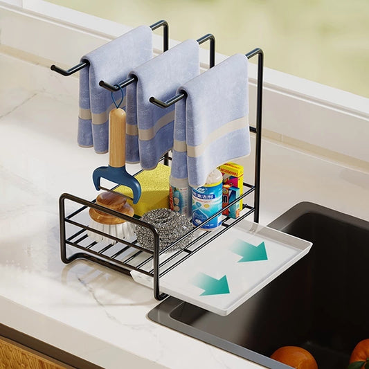 Sponge Holder Rack - Black