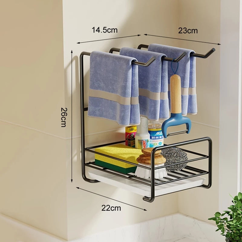 Sponge Holder Rack - White