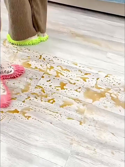 Dust Mop Slipper - Blue