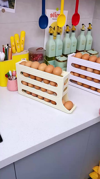 Egg Storage Box - White