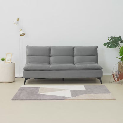 HENDRIK Fabric Sofa bed  Grey