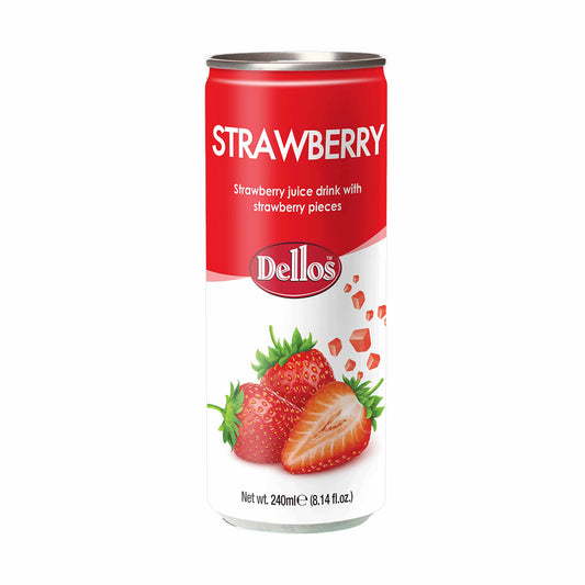 Strawberry Juice Drink With Strawberry pieces 240ml