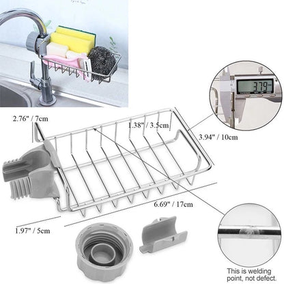 Adjustable Sink Storage Rain Rack