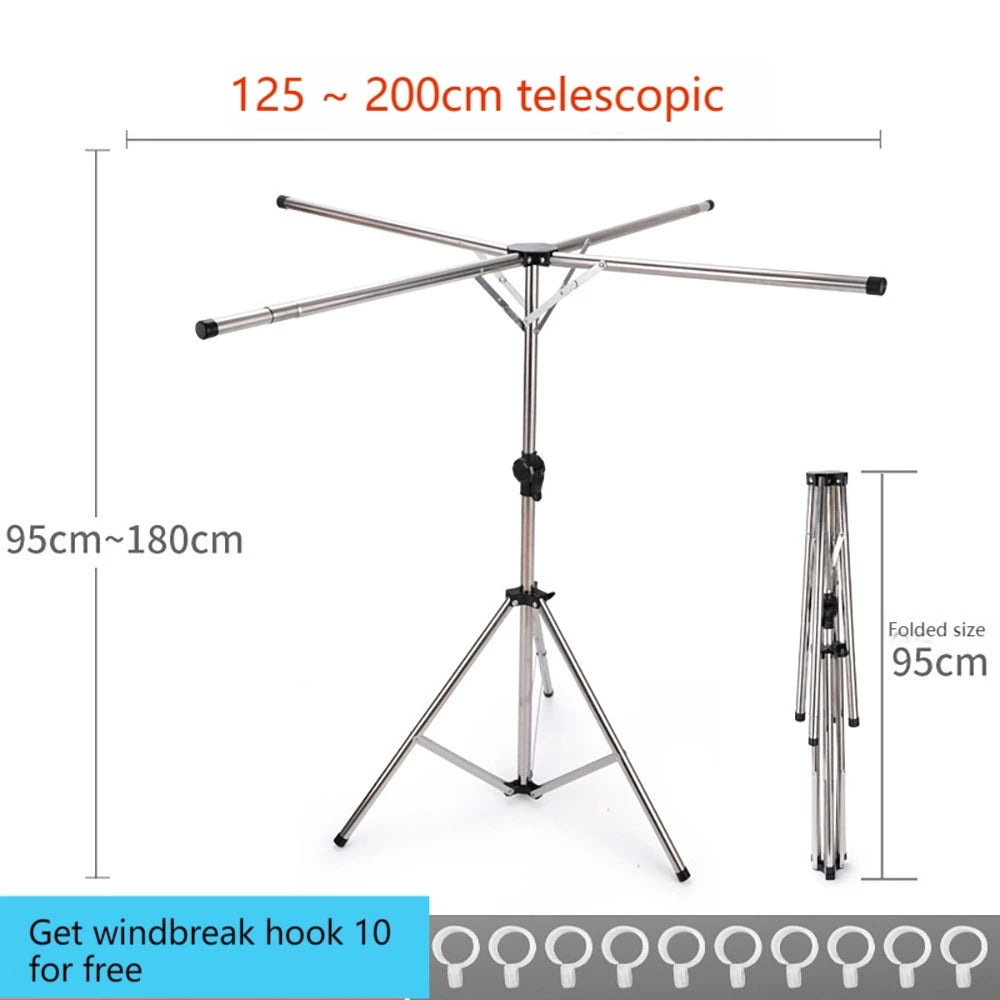 Extra Large Drying Rack 125-200 Cm