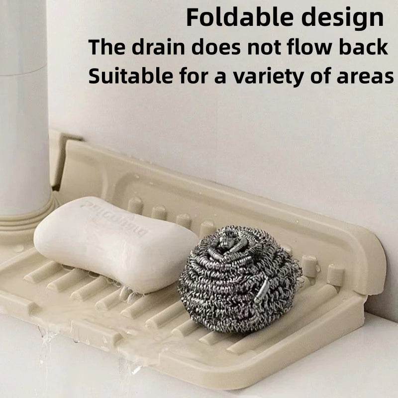 Silicone Faucet Drain Mat (Yellow) - Thebrands