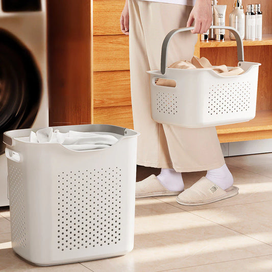 Laundry Basket Large - White