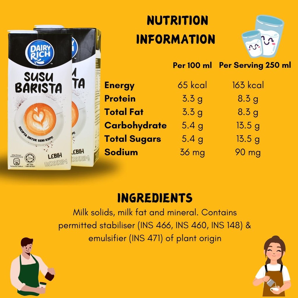 UHT Rich Barista 1 ltr