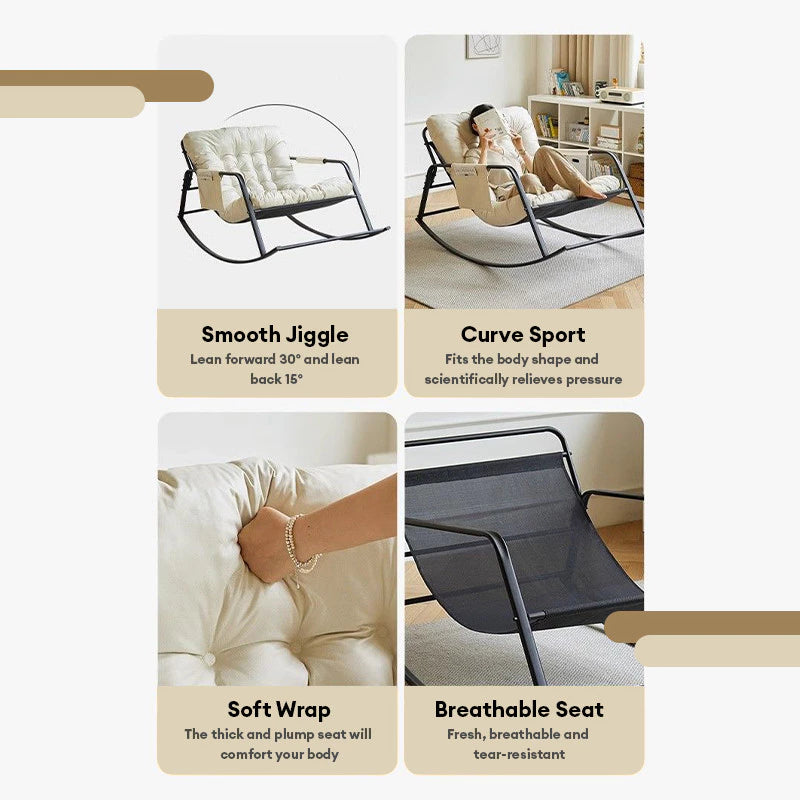Rocking Chair -Grey