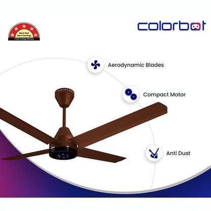 Stella Quad BLDC Fan with Remote