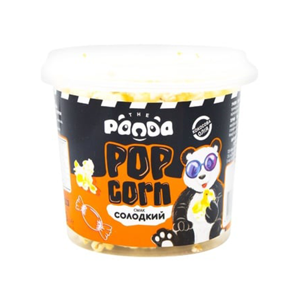 Popcorn in bucket 40gm Sweet the panda